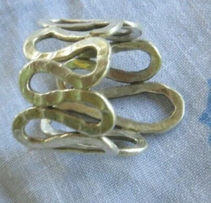 retro sterling silver ring 7.2 grams size P - Picture 1 of 3