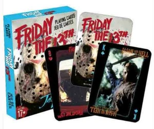 Tarjetas de juego retro VIERNES 13 JASON VORHEES con licencia HORROR - Imagen 1 de 3