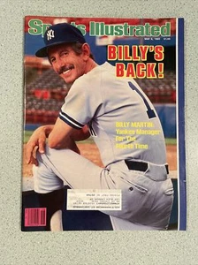 Sports Illustrated, May 6, 1985, Label, Bill Martin, NY Yankees - Picture 1 of 3