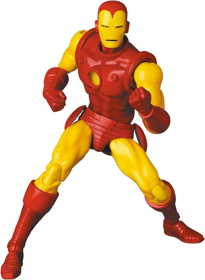 Medicom Toy Mafex 165 Iron Man (Comic Ver.) 6" Action Figure