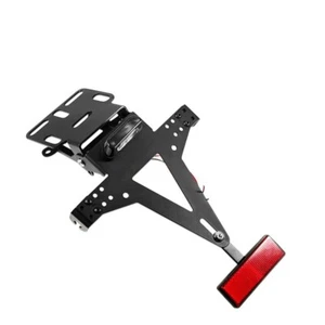 Universal Adjustable License Number Plate Frame Motorcycle Holder Bracket Bobber - Bild 1 von 11