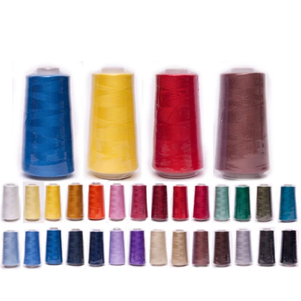 12 Konen je 2743m Overlock Nähgarn Stärke 100 (40/2) Farbwahl Garn 0,06€/100m - Bild 1 von 1