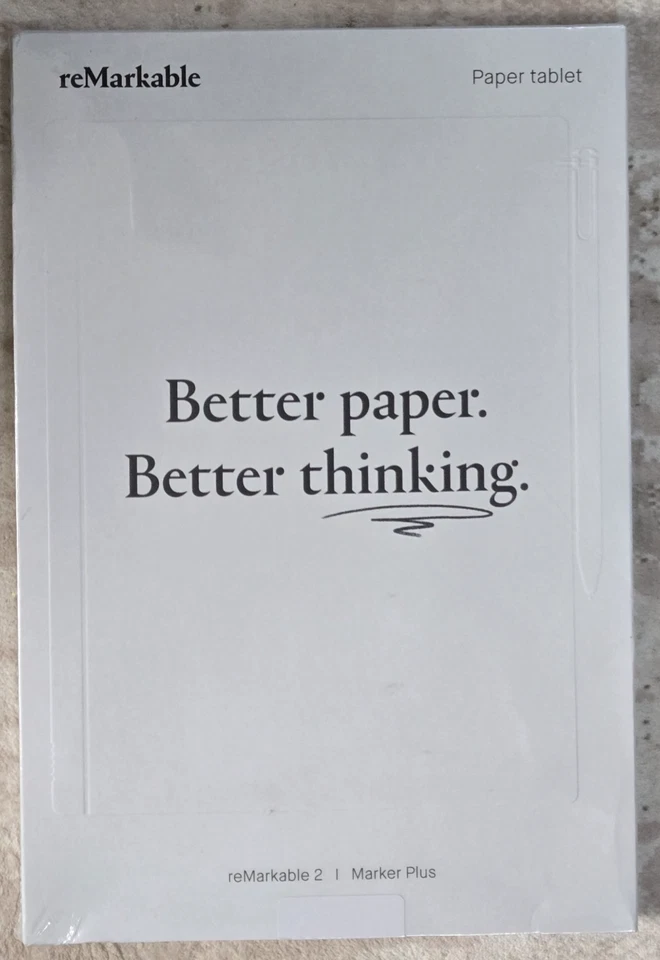 reMarkable 2 RM113 10.3” Paper Tablet With Marker Plus – Digital Notepad - Image 1 of 4