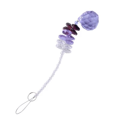 Regenbogen Kristall Suncatcher Hängende Prismen Ball Anhänger Fenster Decor km - Bild 1 von 3