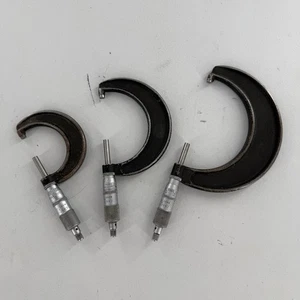 Vintage Craftsman Micrometer Set of 3 - Picture 1 of 7