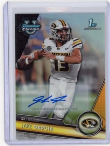 2023 Bowman U Chrome Chrome Prospect Auto Refractor /499 Jake Garcia #99 Auto - Bild 1 von 2