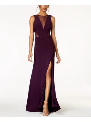 MORGAN & CO Womens Sleeveless V Neck Full-Length Formal Pencil Dress - Image 1 of 4