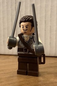 Lego Will Turner Minifigure Pirate Caribbean poc026  4184 4182 4183 POTC CMF Lot