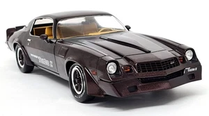 Greenlight 1/18 - Chevrolet Camaro Z-28 Yenko Turbo Z 1981 Brown Model Car - Picture 1 of 9