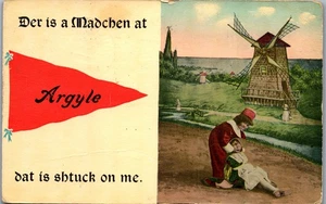Argyle, Wisconsin Postcard (1915) Greetings From.. - Picture 1 of 2