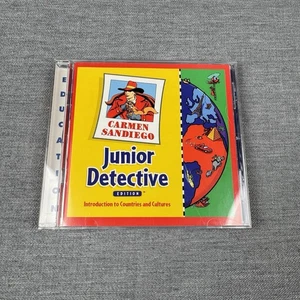 Carmen Sandiego Junior Detective Edition CD Introduction to Countries & Culture - Picture 1 of 10
