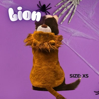 Disfraz de perro de Halloween | León | XS 🦁💛🦁 ¡Perfecto para desfiles de mascotas y operaciones fotográficas! Foto 1 de 4