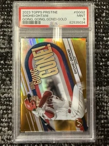 2023 Topps Pristine SHOHEI OHTANI Going, Going, Gone! GOLD /50 PSA 9 🔥SSP🔥 - Picture 1 of 3