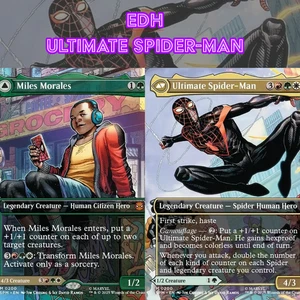 EDH - Ultimate Spider-Man, MTG Commander Deck, Bracket 2, Spider-Man x MTG - Picture 1 of 2