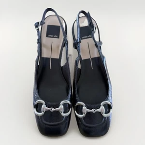 Dolce Vida, schwarze schwarze Heels, Slingpumps Ecu Größe 8,5 im Karton - Bild 1 von 9