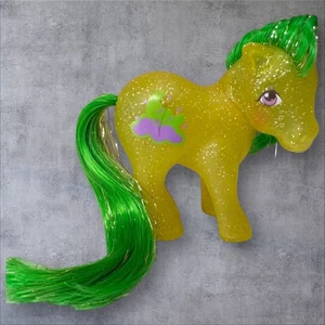 My Little Pony NAPPER Mail Order (yellow-green) Hasbro Sparkle Pony Vintage - Picture 1 of 8