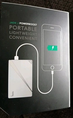 Power Bank Charger for Smartphones and Devices White Portable 3000mAh  - Image 1 of 4