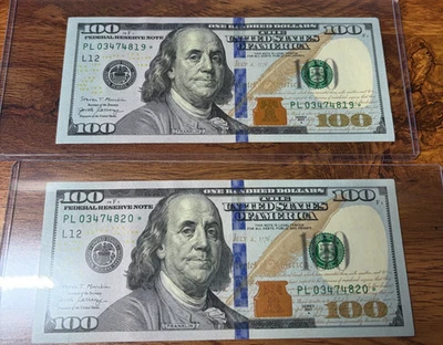 2017A STAR NOTES CONSECUTIVE ($200 FV) new - Image 1 of 4