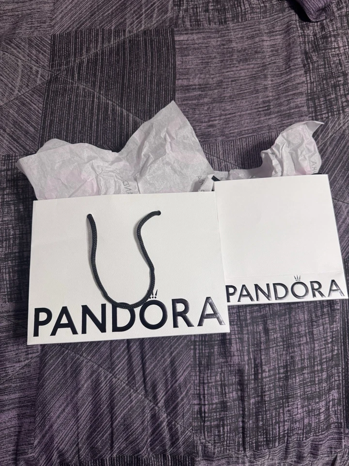 Pandora Ring & Necklace Set - Image 1 of 4