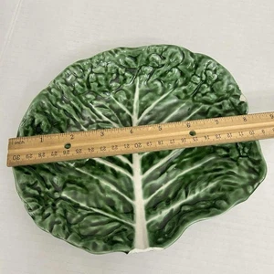 Bordallo Pinheiro Kohlteller * gehackt - Bild 1 von 6