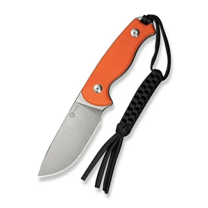 Civivi Coltelli Corteccia di Legno Lama Fissa C23094-2 Arancione G10 14C28N Coltello - Foto 1 di 8
