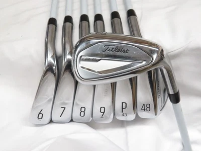 Used Titleist T350 Iron Set 6-PW+48*+53* Tensei AV Series Ladies Flex Graphite - Image 1 of 4