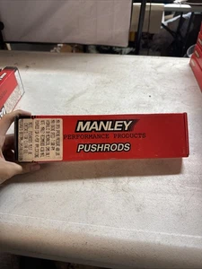 Manley 25719 16pc  1010 Sweged End SB Chev W/H Roll 5/16 x 7.220 Pushrod Set - Picture 1 of 5