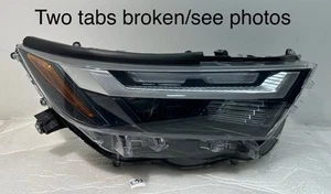 2022 2023 2024 Toyota RAV4 OEM Headlight LED Right Passenger (5 PINS PLUG) - Picture 1 of 15