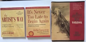 Julia Cameron 3 Bücher Lot. Artist’s Way, Never Too Late To Begin Again, Workbook - Bild 1 von 23