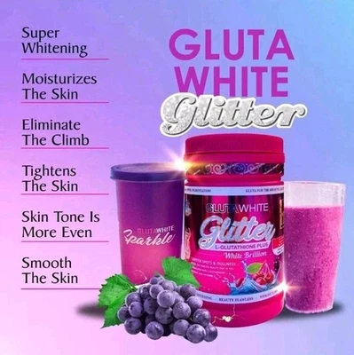 PHYTO Gluta White Glitter L-Glutathione Plus Skin Whitening Shipping from USA - Image 1 of 4