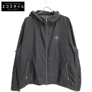 ETRO BEN ETRO ESSERE Black Nylon Paisley Zip Parka Size XXXL - Picture 1 of 11