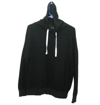 Sudadera con Capucha Buffalo Para Mujer Grande Negra Atlética Sudadera con Capucha David Bitton Top Foto 1 de 4