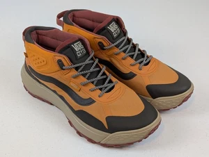 VANS MTE Crosspath Mid Shoes Men’s Size 11 Marmalade Orange/Brown VN000CVU52K - Picture 1 of 9