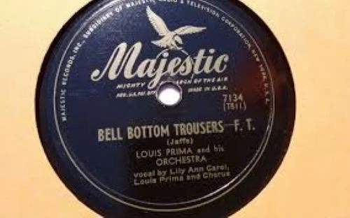 Louis Prima - 78rpm single 10-inch – Majestic #7134 Bell Bottom Trousers - Image 1 of 1