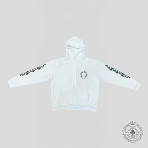 Chrome Hearts Horseshoe Logo Hoodie in White - Bild 1 von 9