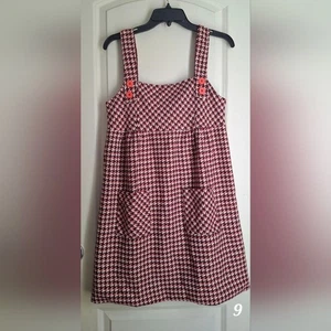 Lili Sidonio Stylish Pink and Black Womens Dress S Arty Urban Pop Academia - Picture 1 of 8