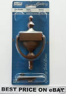 7" Door Knocker - Venetian Bronze Finish - National - V1914 - N336-149 -- New!! - Picture 1 of 3
