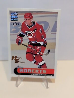 2000-01 PACIFIC PARAMOUNT HOCKEY GARY ROBERTS #ed 75/99 CARD NO. 50 - Image 1 of 2