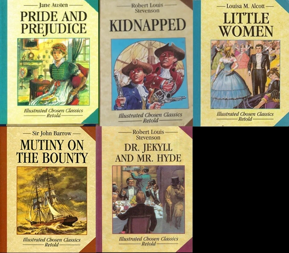 Illustrated Chosen Classics: Retold Books from 1997-2000, Peter Haddock Limited - Image 1 of 1