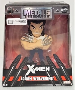 CASSA LOTTO METALLI ESCLUSIVI PRESSOFUSI #M239 XMEN LOGAN WOLVERINE 4" nuova con scatola - Foto 1 di 6