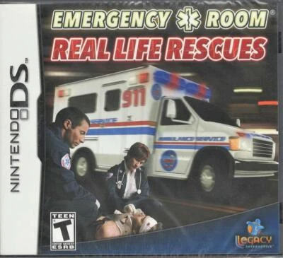 Emergency Room: Real Life Rescues NDS (Brand New Factory Sealed US Version) Nint - Image 1 of 2