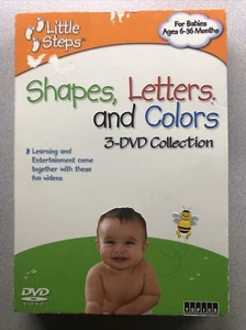 Little Steps: Letters, Shapes and Color (DVD, 2006)(93) - Imagen 1 de 2