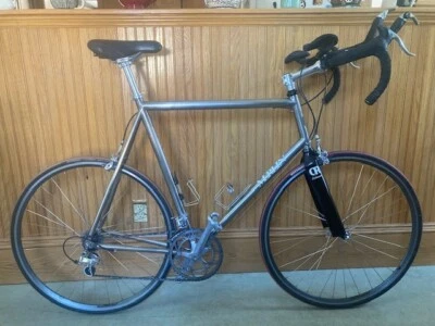 Bicicleta de triatlón Merlin Custom 63 cm titanio - 1999 Foto 1 de 4