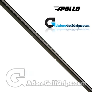 Apollo Straight Stepless Putter Shaft (120g) - 0.370" Tip - Black Gloss PVD - Picture 1 of 1