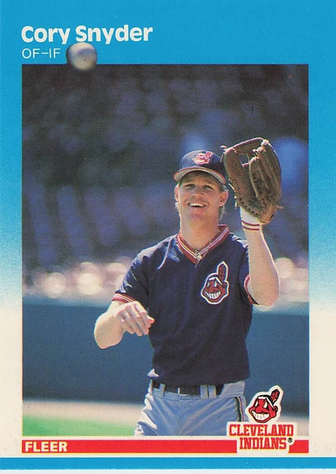 CORY SNYDER 1987 FLEER GLOSSY BASEBALL #260 - Image 1 of 1