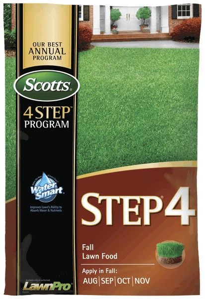 Scotts STEP 4 Otoño Césped Alimentos, Verde y Fortalece el Césped, 15.000 Sq. Ft. Foto 1 de 1