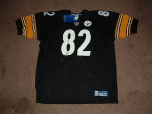 ANTWAN RANDLE EL 82 PITTSBURGH STEELERS HOME AUTHENTIC FOOTBALL JERSEY sz 54 NEW - Picture 1 of 6
