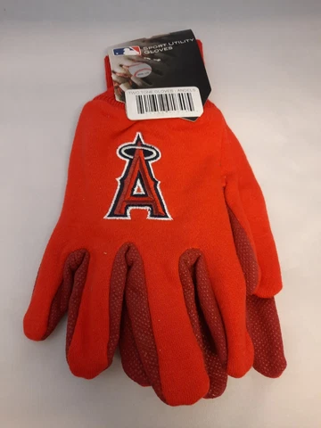 Los Angeles ANGELS Raised Team Logo MLB Sport Utility Gloves Adult Cover