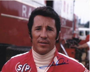 MARIO ANDRETTI Signed 8x10 INDY Photo w/ Hologram COA - Picture 1 of 2