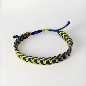 Countries Flags Bracelet Ukraine,Sweden,Alaska, Indiana,Bosna Herzegovina Unisex - Picture 1 of 3